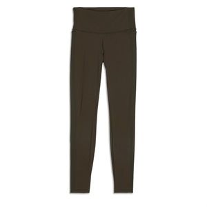 Lululemon Wunder Under High Rise Tight Dark Olive